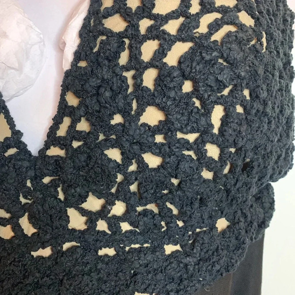 LIKE NEW BRUNELLO CUCINELLI Lace-Effect Halter Jumpsuit size L black - Picture 6 of 15